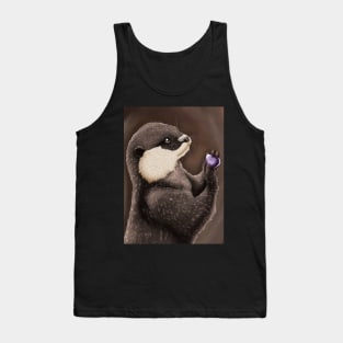 Otter and Amethyst Tank Top